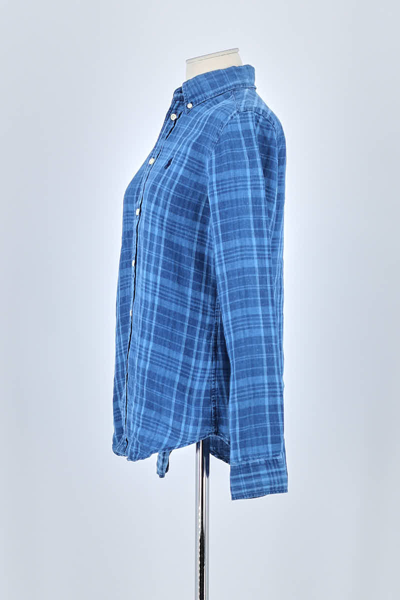 Chemise Ralph Lauren Bleu en Lin