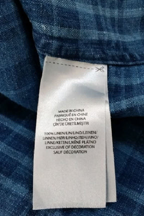 Chemise Ralph Lauren Bleu en Lin