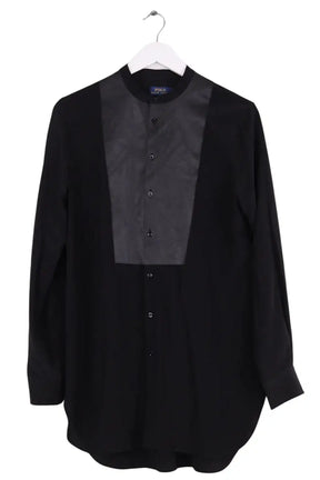 Chemise Ralph Lauren Noir en Soie, taille M - Seconde Main