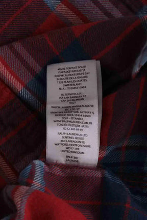 Chemise Ralph Lauren Rouge en Coton