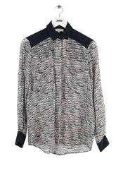 Chemise Roseanna Bleu en Soie, taille S - Seconde Main