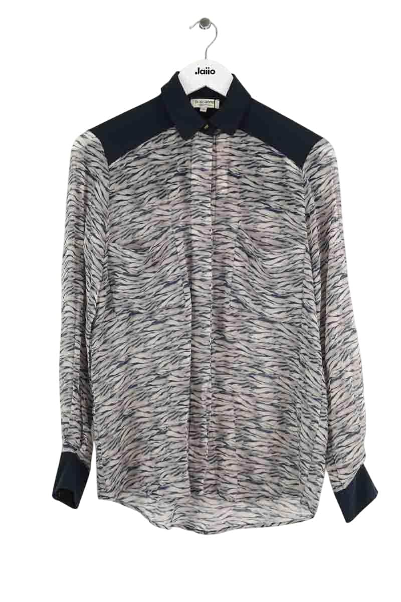 Chemise Roseanna Bleu en Soie, taille S - Seconde Main
