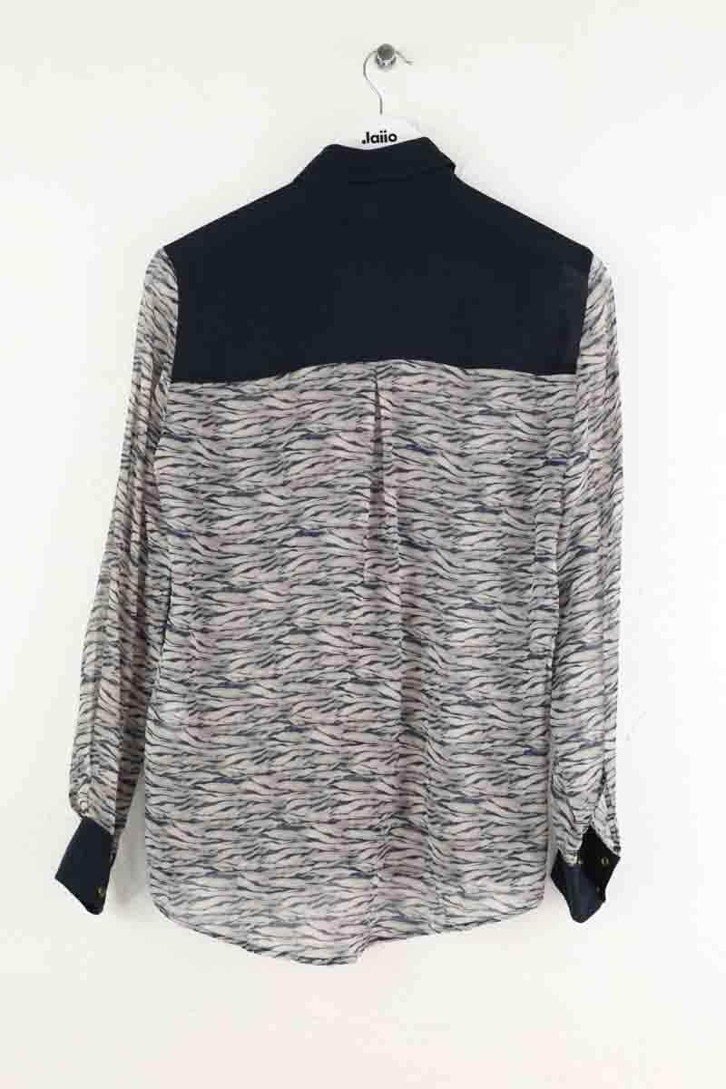 Chemise Roseanna Bleu en Soie