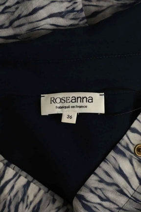 Chemise Roseanna Bleu en Soie