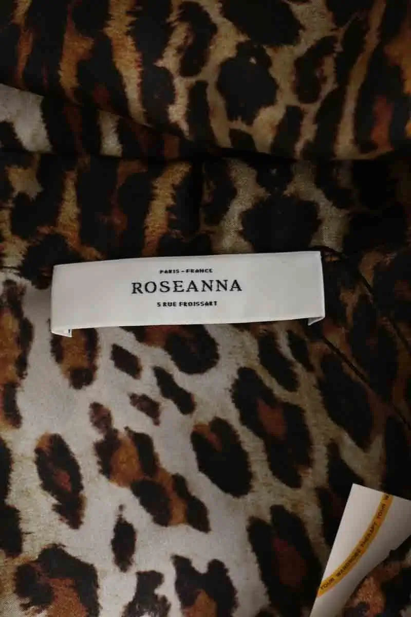 Chemise Roseanna Marron en Soie