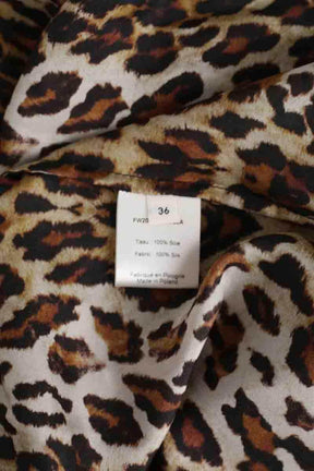 Chemise Roseanna Marron en Soie