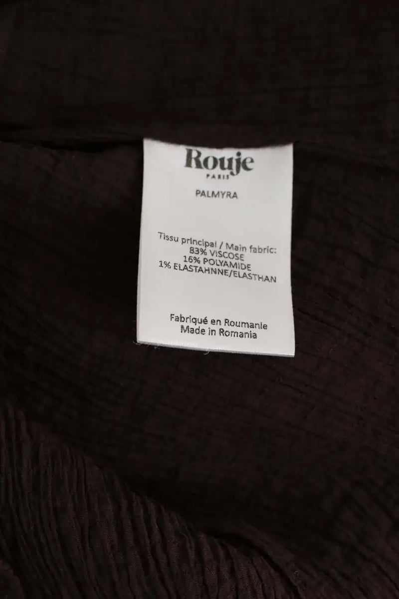 Chemise Rouje Marron en Viscose