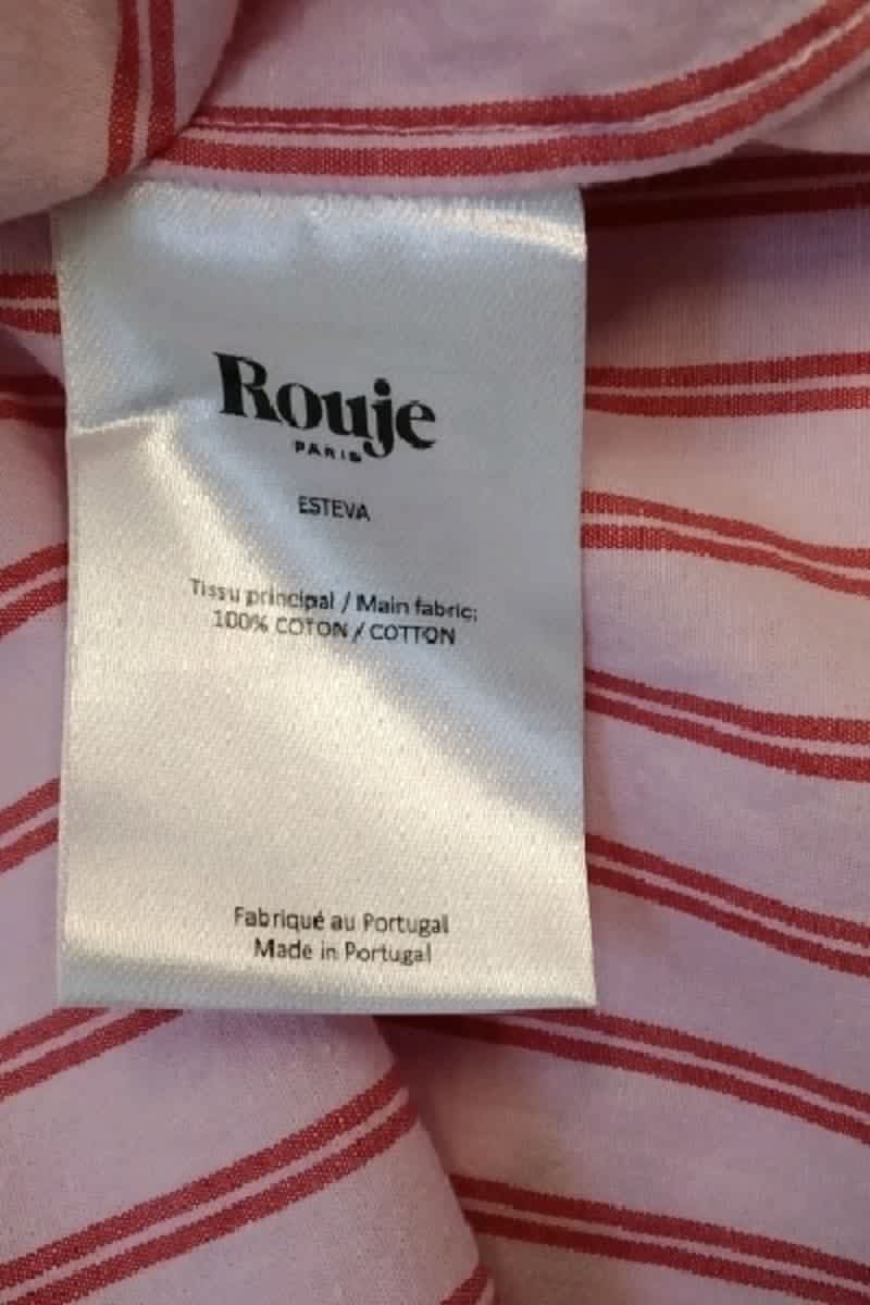 Chemise Rouje Rose en Coton