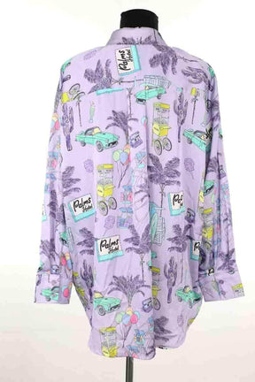 Chemise Ruta Violet en Polyester