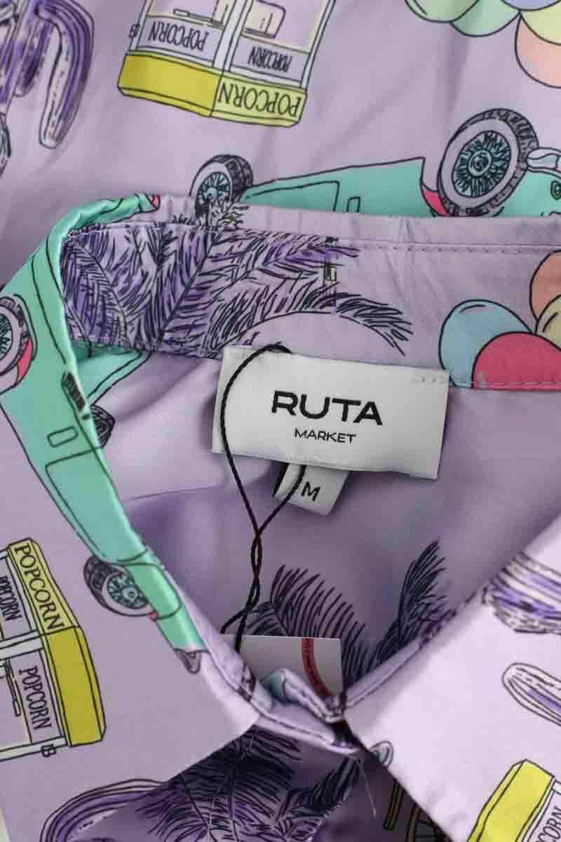 Chemise Ruta Violet en Polyester