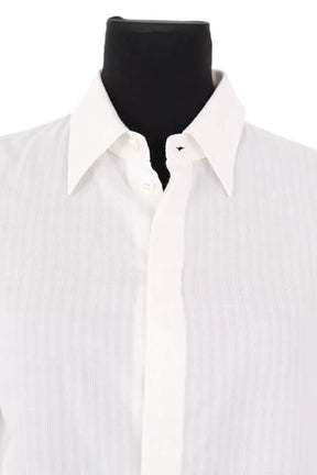 Chemise Saint Laurent Blanc en Coton