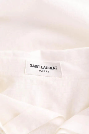 Chemise Saint Laurent Blanc en Coton