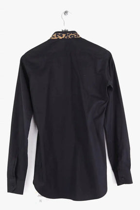 Chemise Saint Laurent Noir en Coton