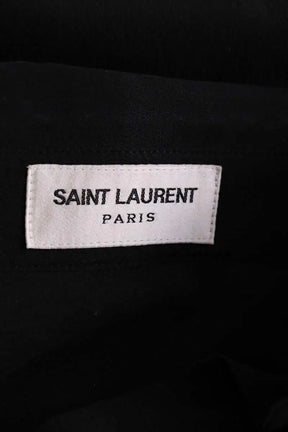 Chemise Saint Laurent Noir en Soie