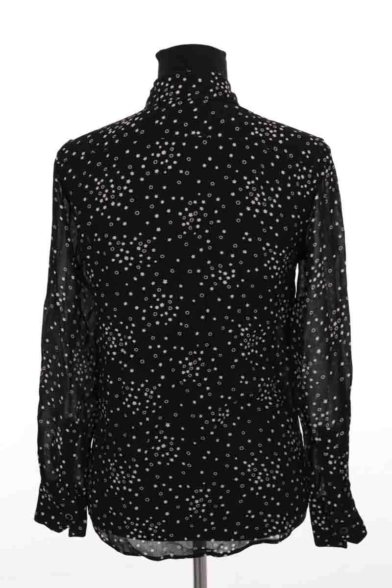 Chemise Saint Laurent Noir en Viscose
