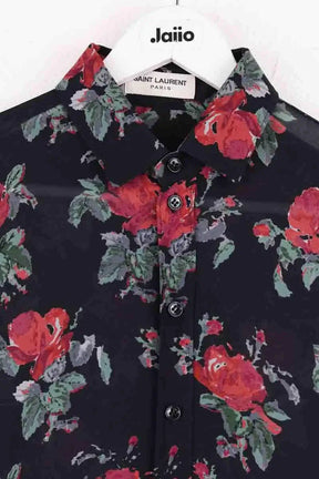 Chemise Saint Laurent Noir en Viscose