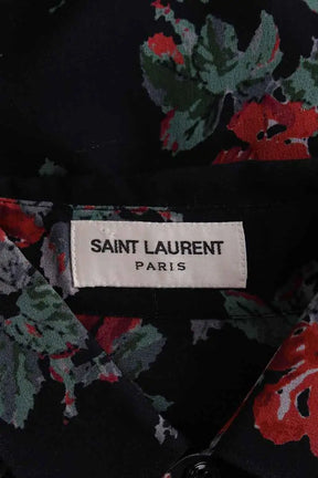 Chemise Saint Laurent Noir en Viscose