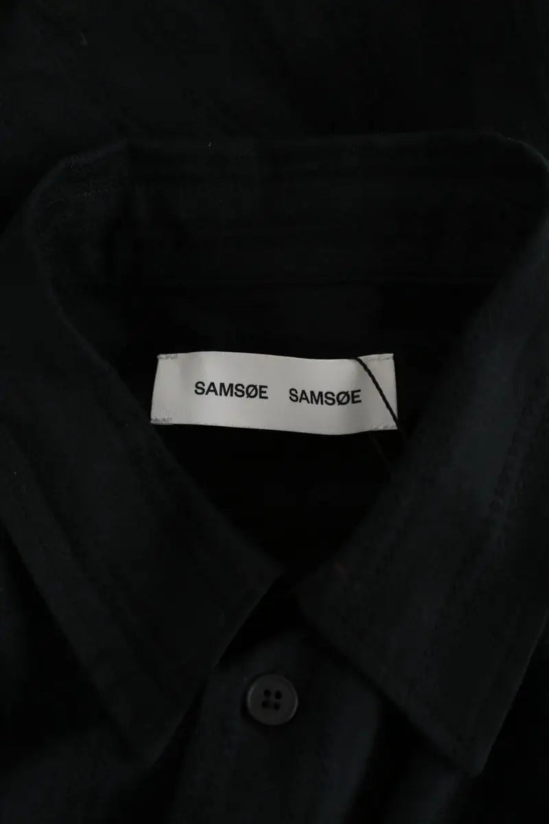Chemise Samsoe Samsoe Noir en Coton