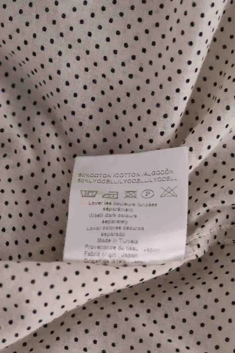 Chemise Sandro Beige en Coton