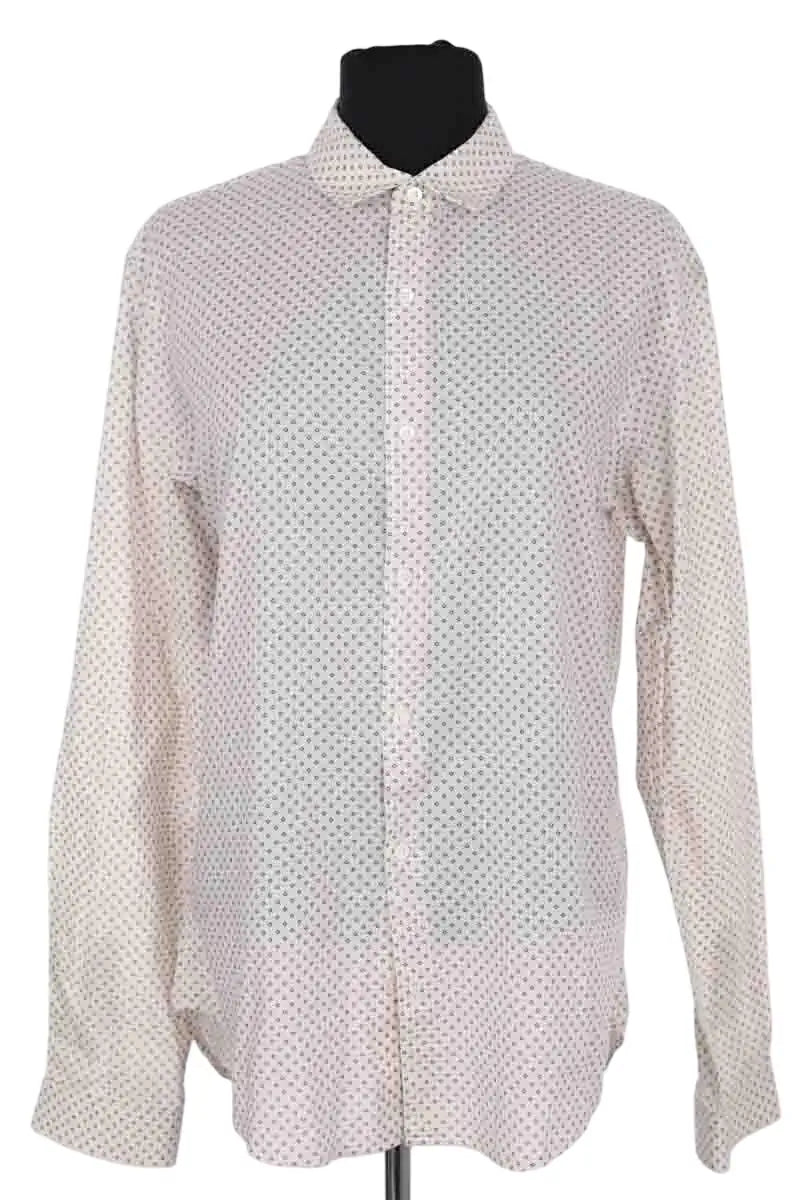 Chemise Sandro Beige en Coton, taille M - Seconde Main