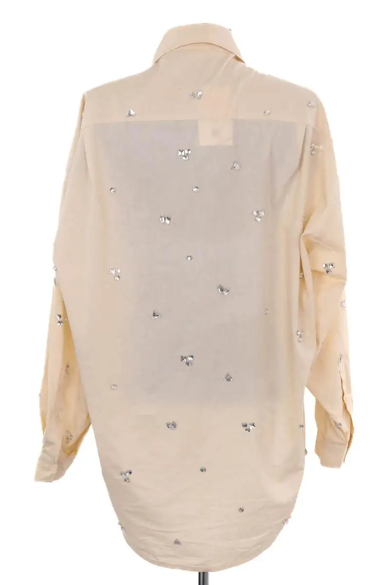 Chemise Sandro Beige en Coton