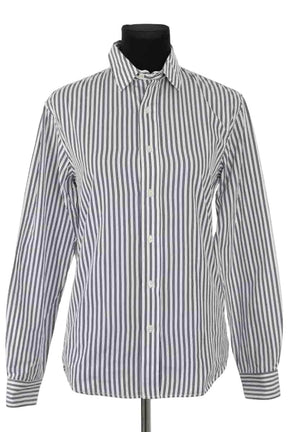 Chemise Sandro Blanc en Coton, taille S - Seconde Main
