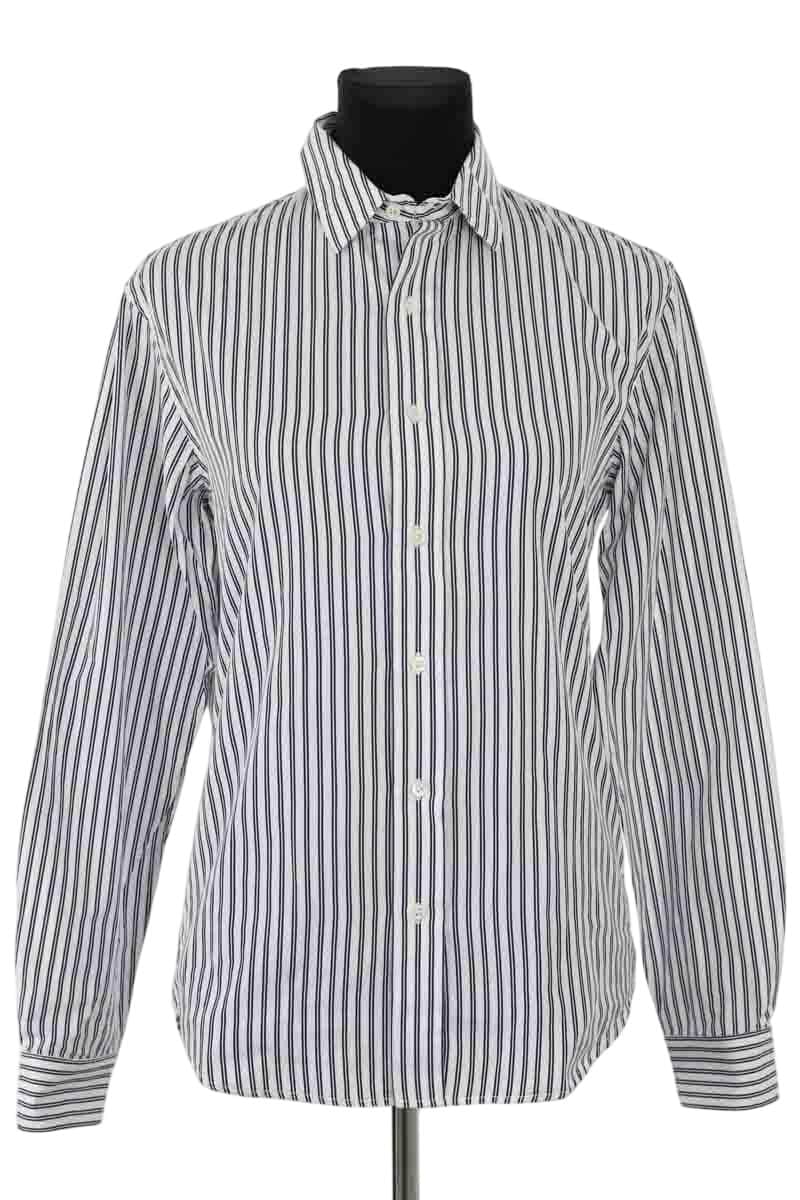 Chemise Sandro Blanc en Coton, taille S - Seconde Main