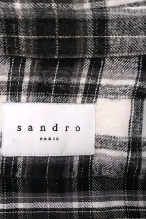 Chemise Sandro Blanc en Coton