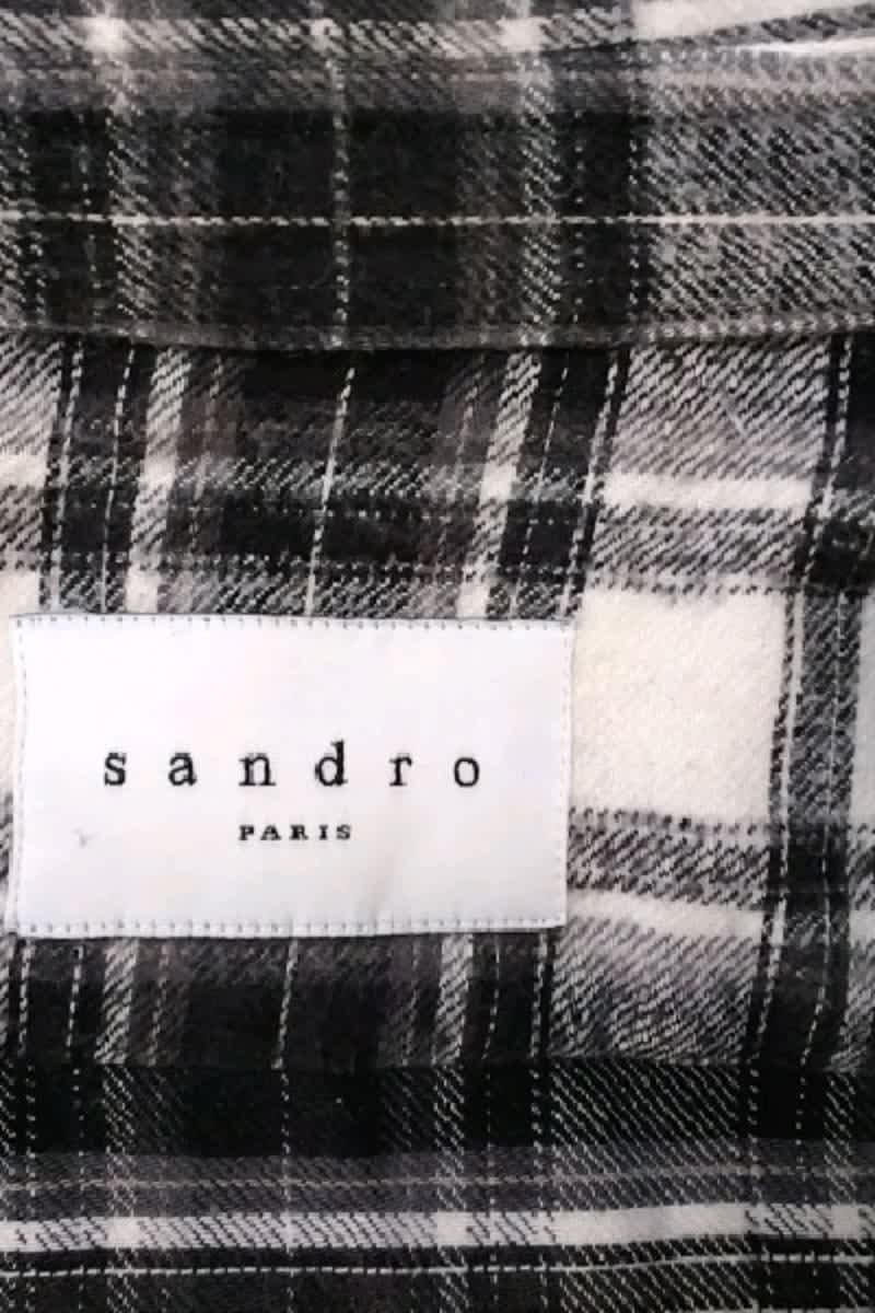 Chemise Sandro Blanc en Coton