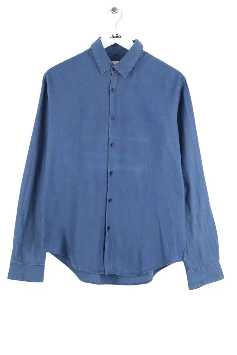 Chemise Sandro Bleu en Coton, taille L - Seconde Main