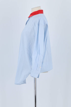 Chemise Sandro Bleu en Coton