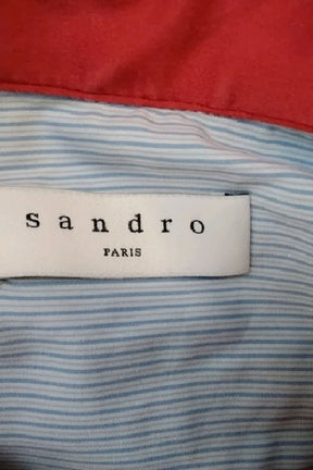 Chemise Sandro Bleu en Coton