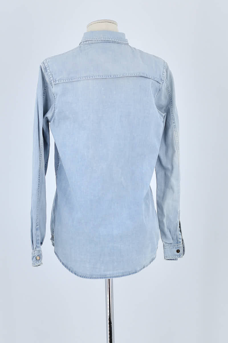 Chemise Sandro Bleu en Coton
