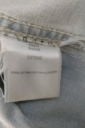 Chemise Sandro Bleu en Coton