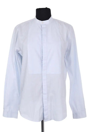 Chemise Sandro Bleu en Coton, taille S - Seconde Main
