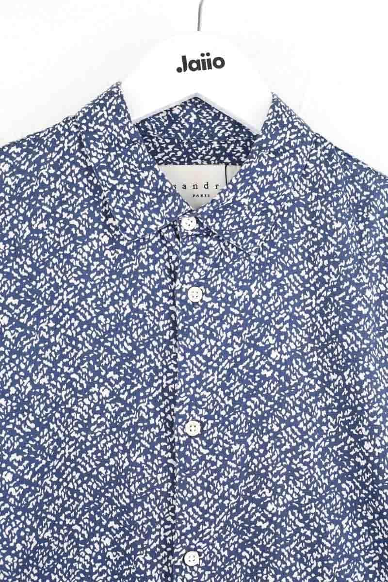 Chemise Sandro Bleu en Coton