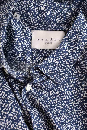 Chemise Sandro Bleu en Coton