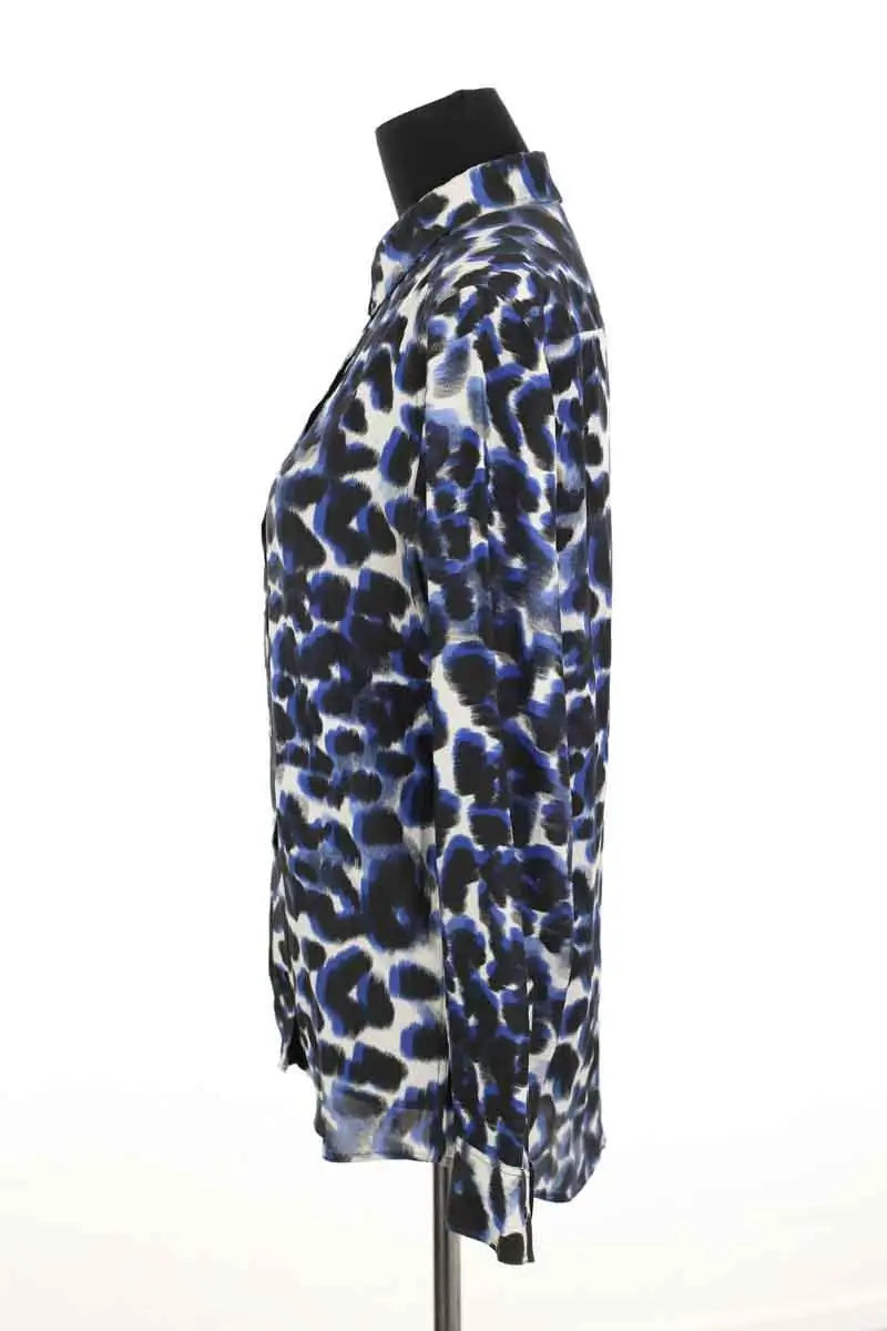 Chemise Sandro Bleu en Soie