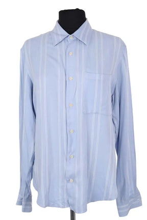 Chemise Sandro Bleu en Viscose, taille S - Seconde Main