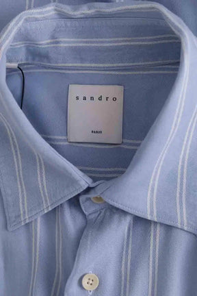 Chemise Sandro Bleu en Viscose