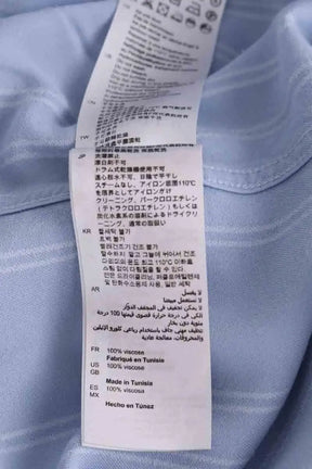 Chemise Sandro Bleu en Viscose