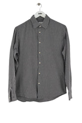 Chemise Sandro Marine en Coton, taille M - Seconde Main