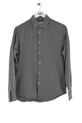 Chemise Sandro Marine en Coton, taille M - Seconde Main