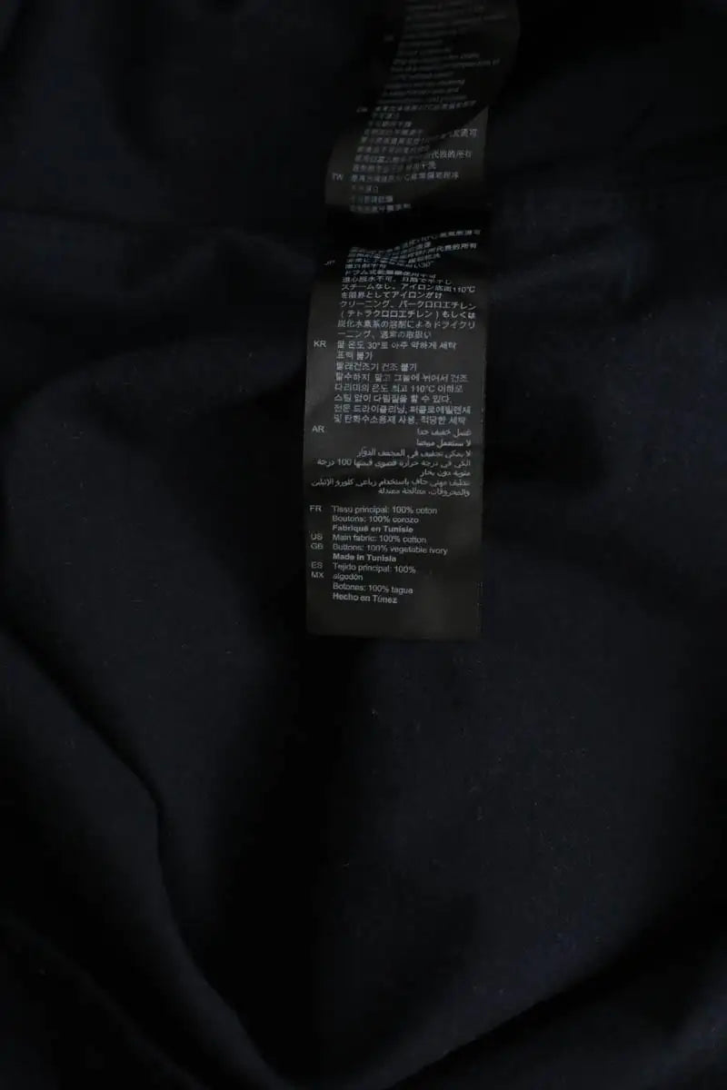 Chemise Sandro Marine en Coton