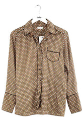 Chemise Sandro Marron en Polyester, taille M - Seconde Main