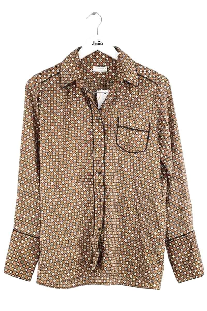 Chemise Sandro Marron en Polyester, taille M - Seconde Main
