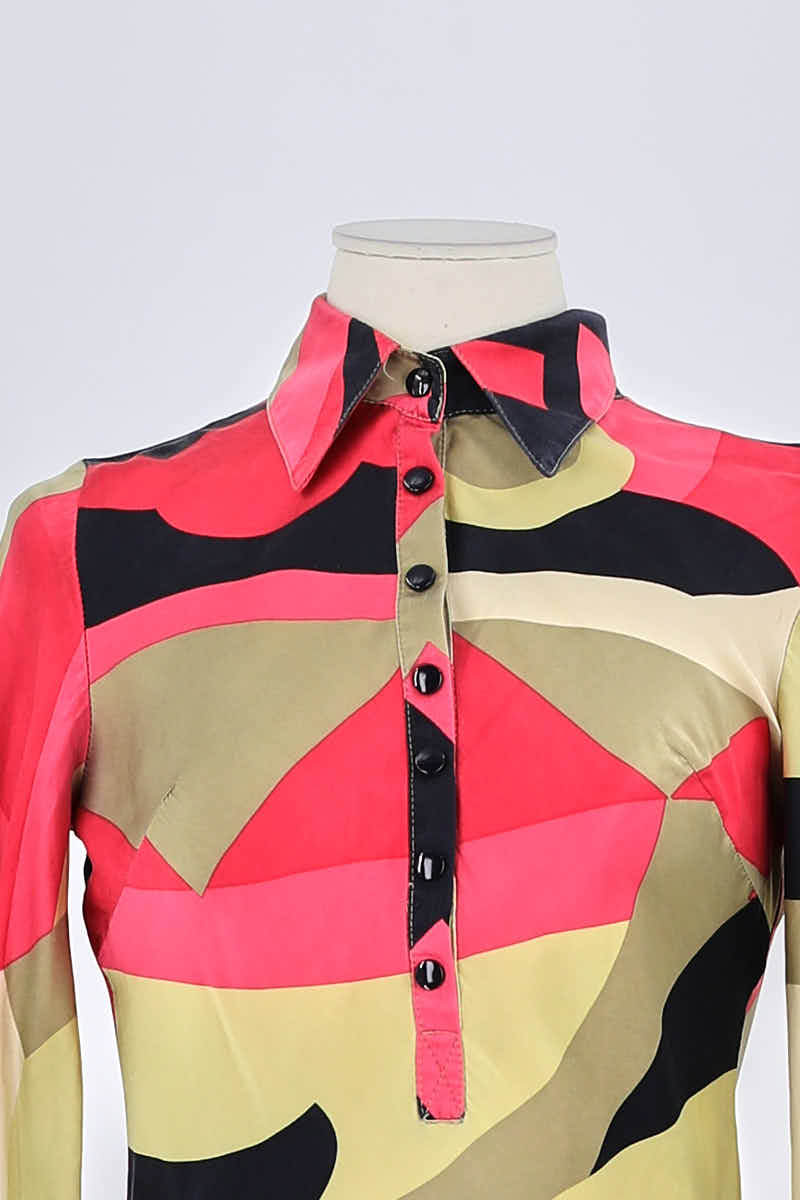 Chemise Sandro Multicolore en Soie