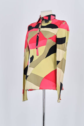 Chemise Sandro Multicolore en Soie