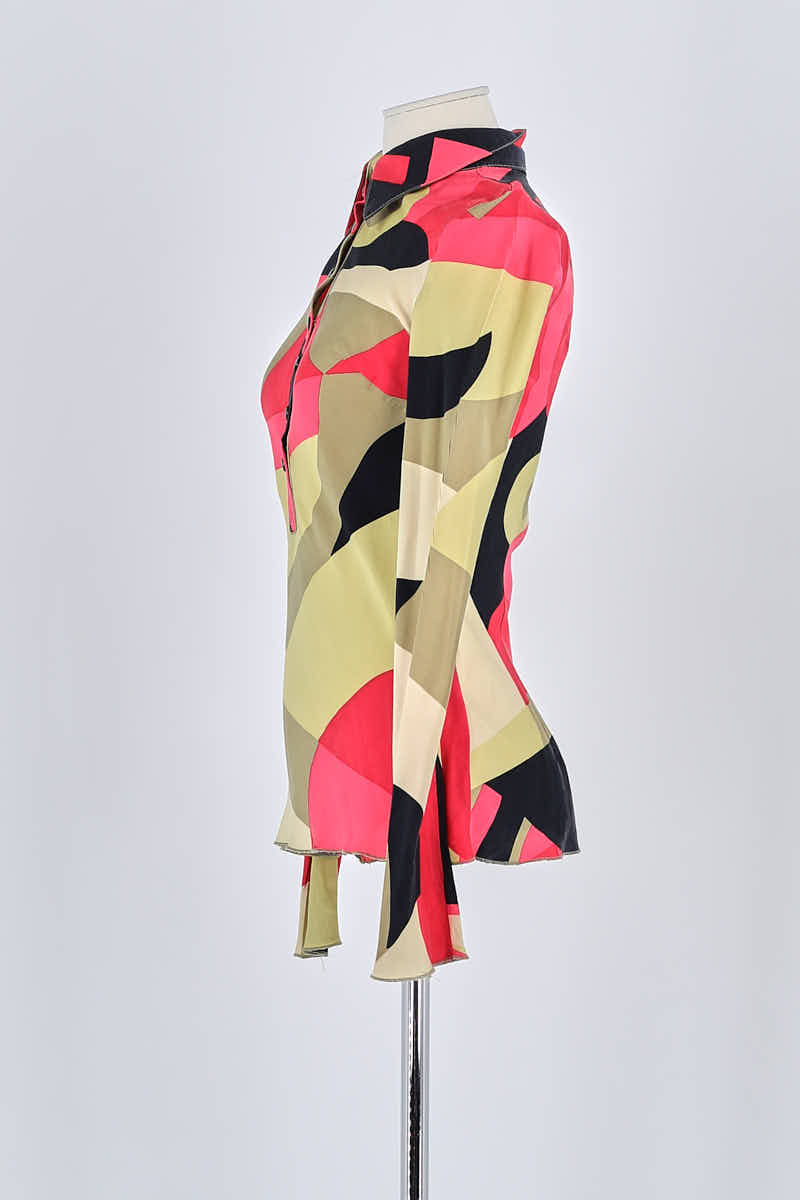 Chemise Sandro Multicolore en Soie