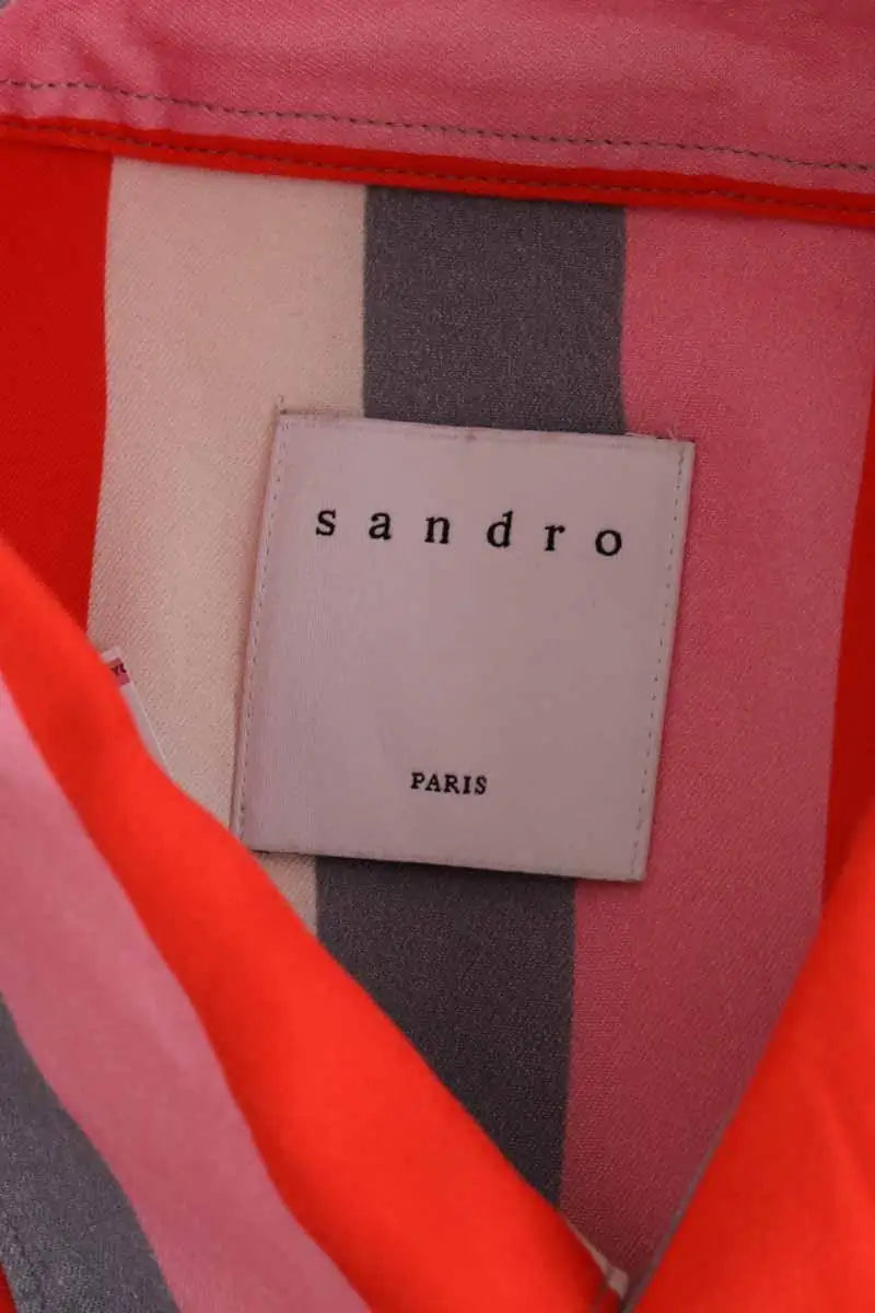 Chemise Sandro Multicolore en Viscose